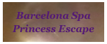 Barcelona Spa Princess Escape